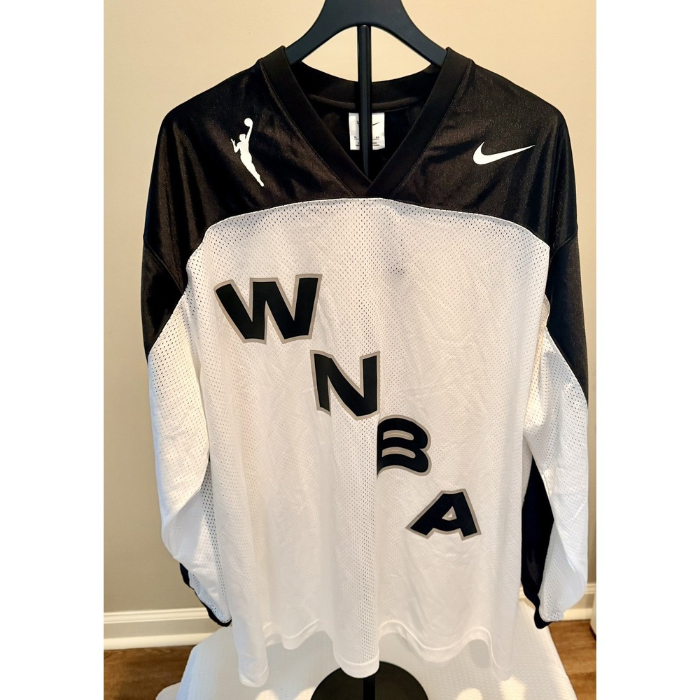 Nike WNBA Long-Sleeve (HF6499-010) Jersey Mesh Oversized Size XL NWT